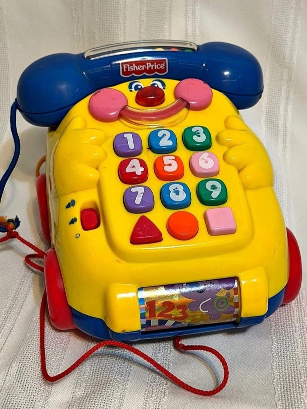 2001 FisherPrice Baby Smartonics Moving Mouth Telephone partially works